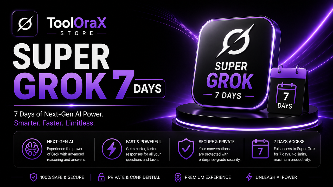 Super Grok 7 Days (3 Days WARRANTY)