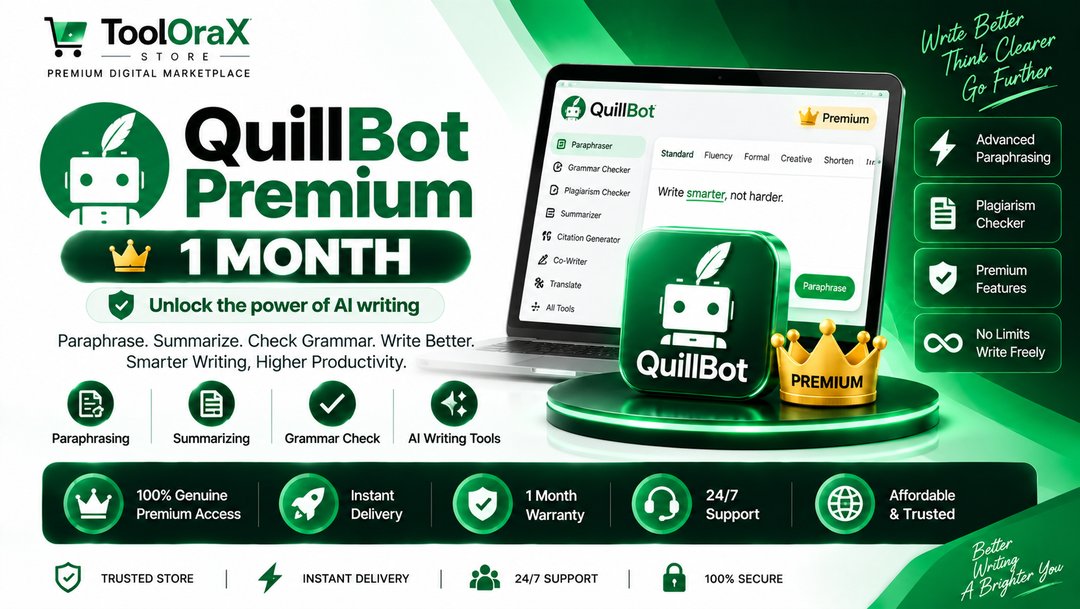Quillbot Premium 1 Month