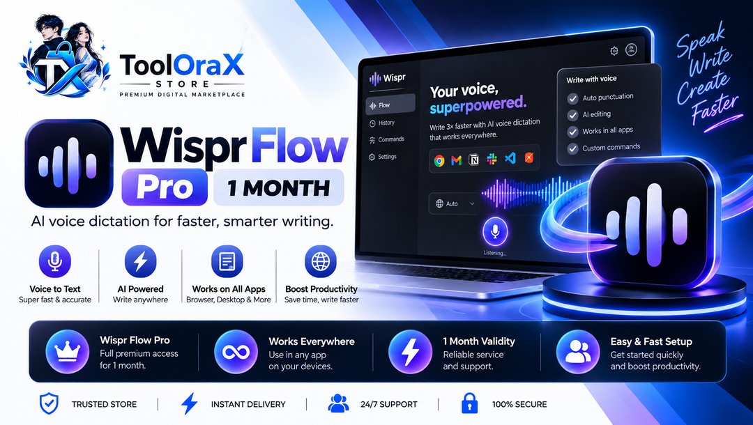 Wispr Flow Pro 1 Month