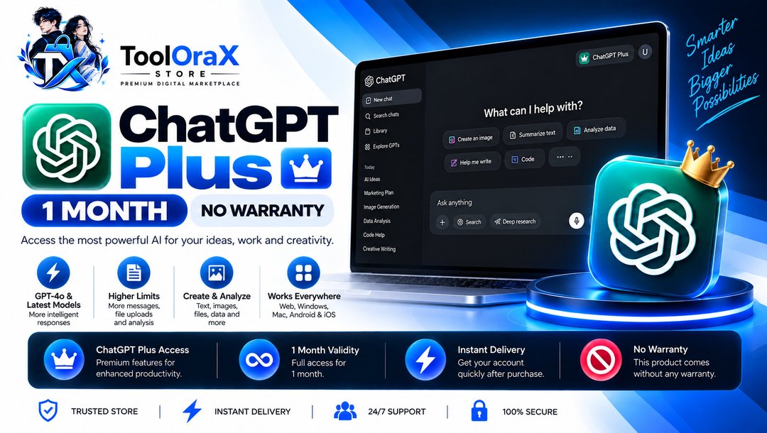 Chatgpt Plus No Warranty (SEPA)