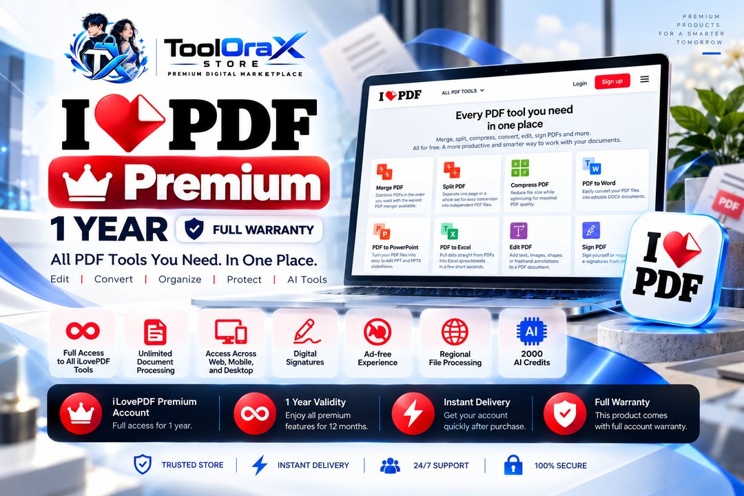 iLovePdf Premium 1 Year