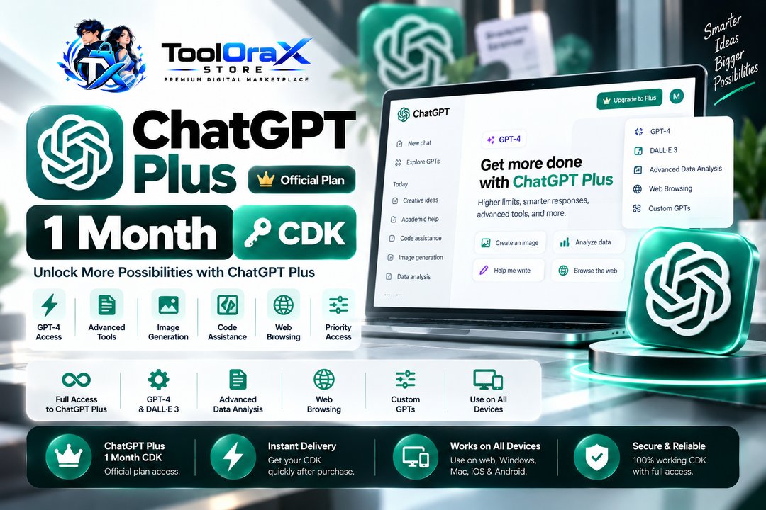 Chatgpt Plus 1 Month CDK