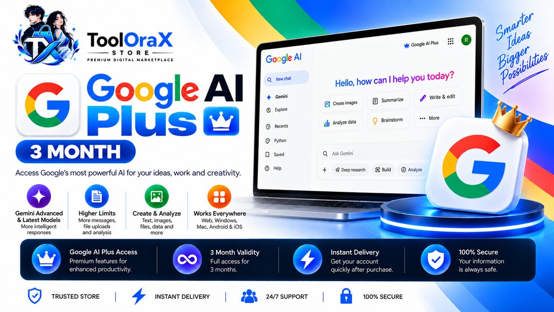 Google AI Plus 3 Month