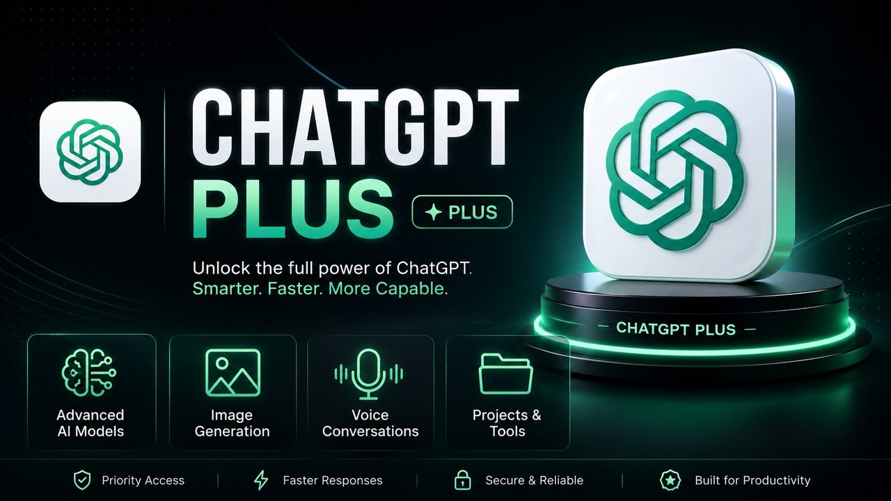 Chatgpt Plus No Warranty (MoMo)